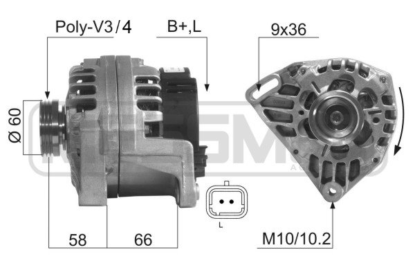 ERA OE Generátor 210286A_ERO