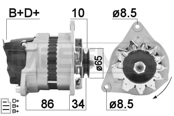 ERA OE Generátor 210343A_ERO