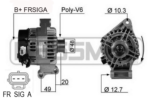 ERA OE Generátor 210357A_ERO