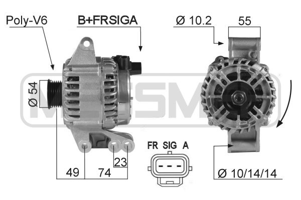 ERA OE Generátor 210359A_ERO