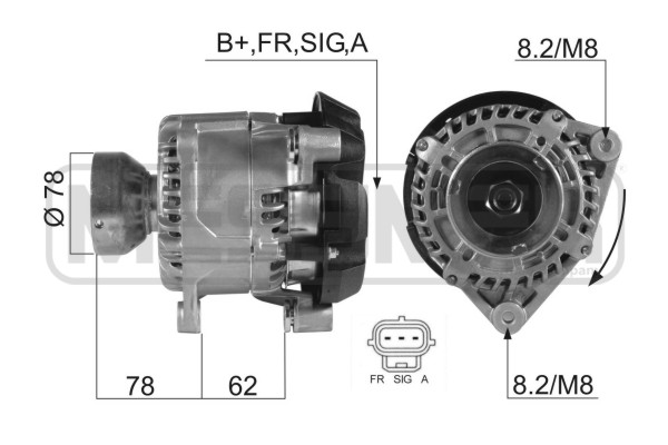 ERA OE Generátor 210366A_ERO