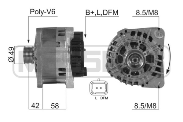 ERA OE Generátor 210390A_ERO