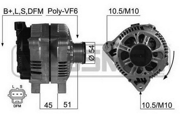 ERA OE 210433A_ERO Generátor