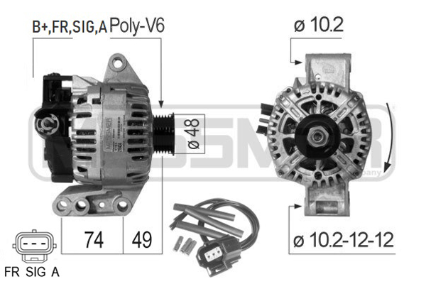 ERA OE Generátor 210434A_ERO