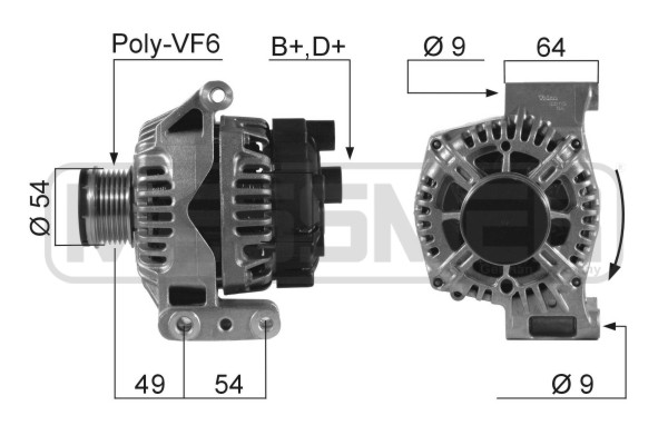 ERA OE Generátor 210550A_ERO