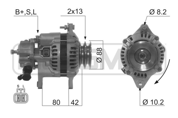 ERA OE Generátor 210596A_ERO