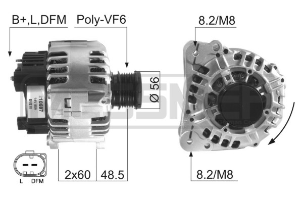 ERA OE Generátor 210597A_ERO