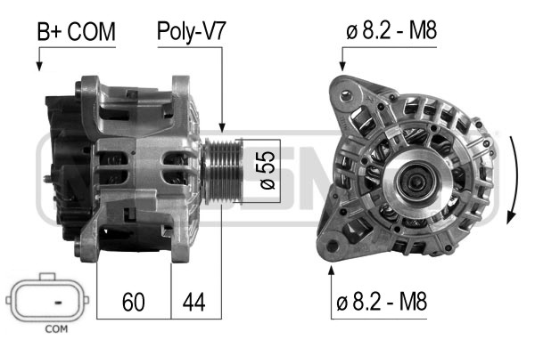 ERA OE Generátor 210696A_ERO