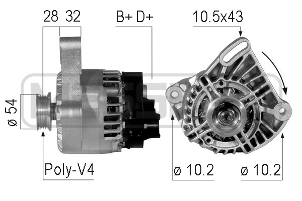 ERA OE Generátor 210746_ERO