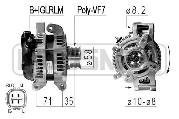 ERA OE Generátor 210842A_ERO