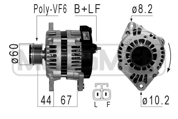 ERA OE Generátor 210845A_ERO