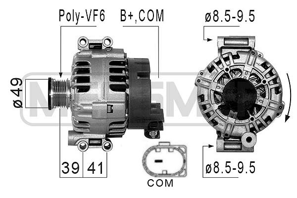 ERA OE Generátor 210855A_ERO