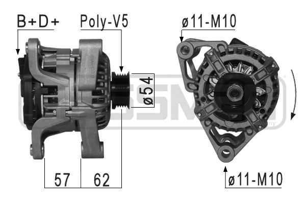 ERA OE Generátor 210866A_ERO