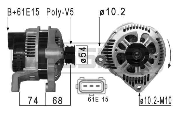 ERA OE Generátor 210868A_ERO