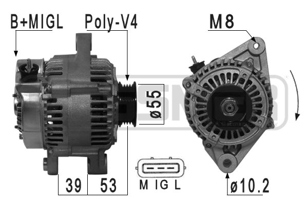 ERA OE Generátor 210932A_ERO