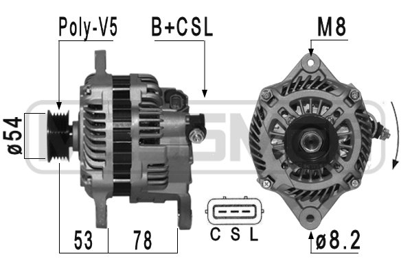 ERA OE Generátor 210955A_ERO