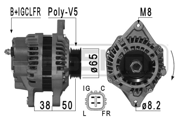 ERA OE Generátor 210956A_ERO