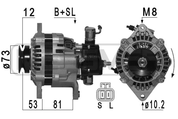 ERA OE Generátor 210962A_ERO