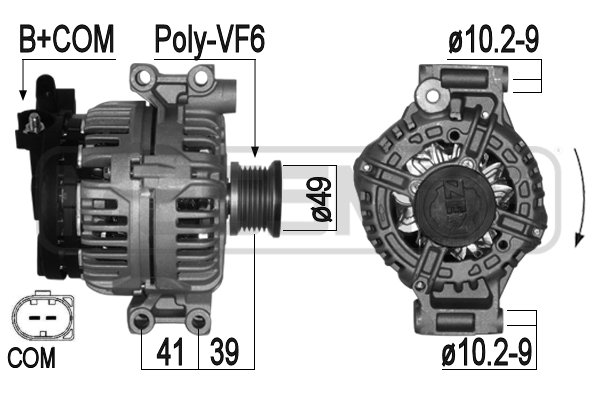 ERA OE Generátor 210985A_ERO