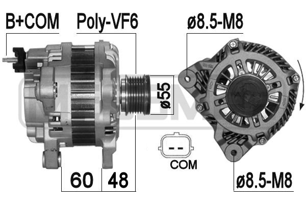 ERA OE Generátor 210996A_ERO