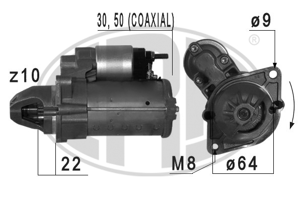 ERA OE Önindító 220686A_ERO