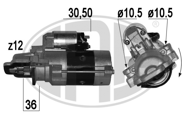 ERA OE Önindító 220865A_ERO