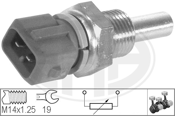 ERA OE Jeladó, hűtőfolyadék hőm. 330134_ERO