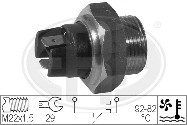 ERA OE Ventilátor kapcsoló 330169_ERO