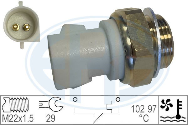 ERA OE Ventilátor kapcsoló 330185_ERO