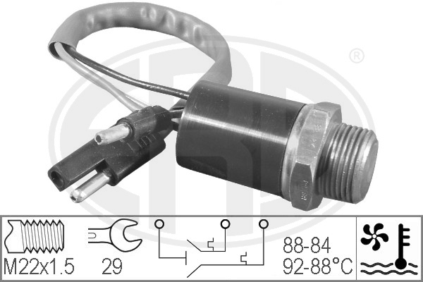 ERA OE Ventilátor kapcsoló 330201_ERO