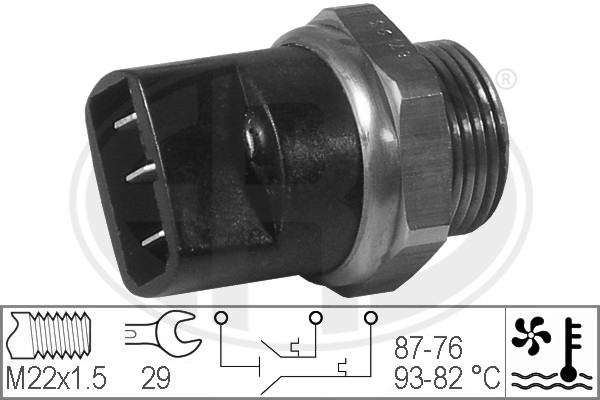 ERA OE Ventilátor kapcsoló 330212_ERO