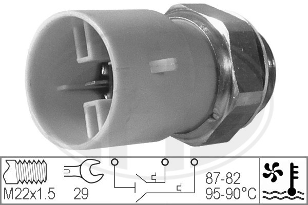 ERA OE Ventilátor kapcsoló 330218_ERO