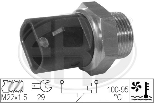 ERA OE Ventilátor kapcsoló 330277_ERO