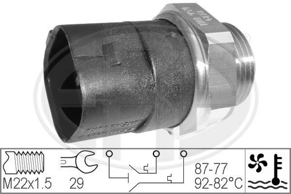 ERA OE Ventilátor kapcsoló 330283_ERO