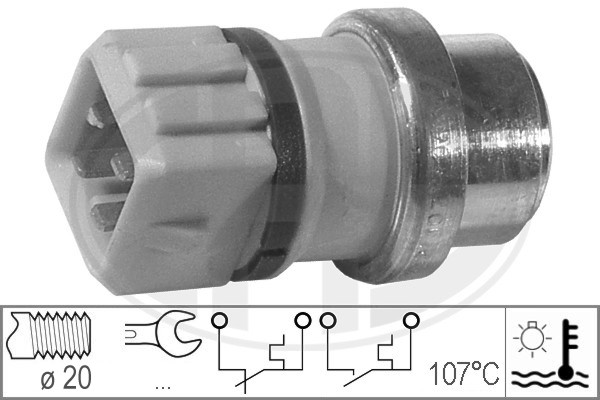 ERA OE Jeladó, hűtőfolyadék hőm. 330288_ERO