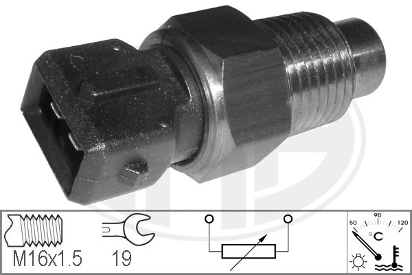 ERA OE Jeladó, hűtőfolyadék hőm. 330641_ERO