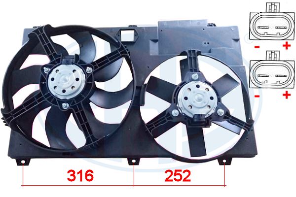 ERA OE Ventilátor, vízhűtő 352013_ERO