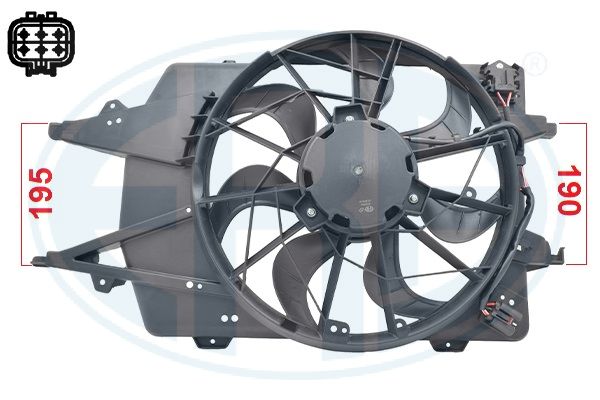 ERA OE Ventilátor, vízhűtő 352082_ERO