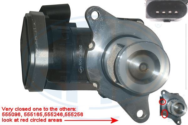 ERA OE EGR szelep 555096A_ERO