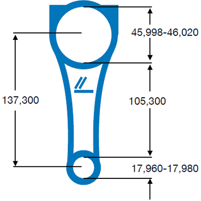 IPSA Hajtókar CO004600_IPS