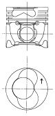 IPSA Dugattyú PI003000_IPS