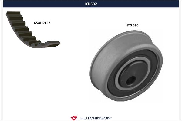 HUTCHINSON Vezérműszíj készlet KH502_HUT