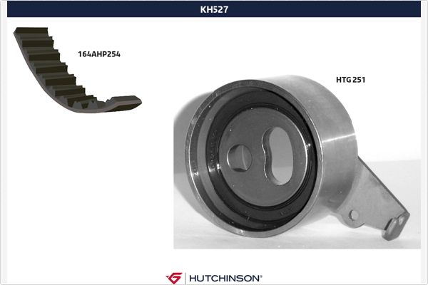 HUTCHINSON Vezérműszíj készlet KH527_HUT