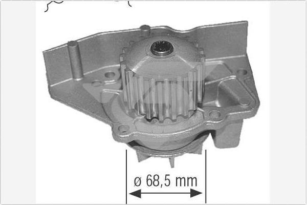 HUTCHINSON Vízpumpa WP12_HUT