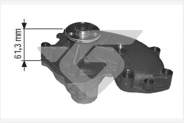 HUTCHINSON Vízpumpa WP163_HUT