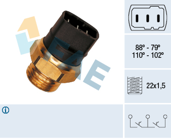 FAE Ventilátor kapcsoló 37840_FAE