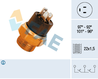 FAE Ventilátor kapcsoló 37860_FAE