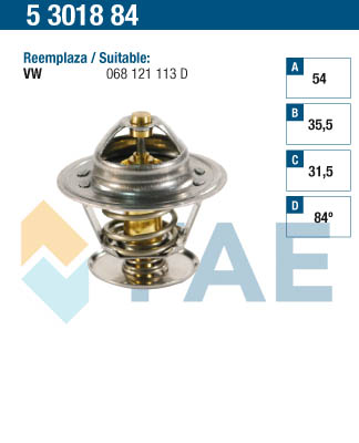 FAE Termosztát 5301884_FAE