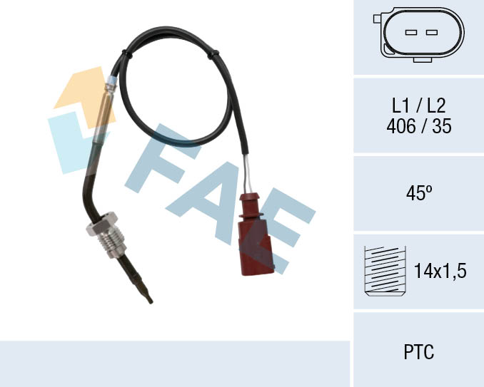 FAE Jeladó, kipufogógáz hőmérséklet 68049_FAE