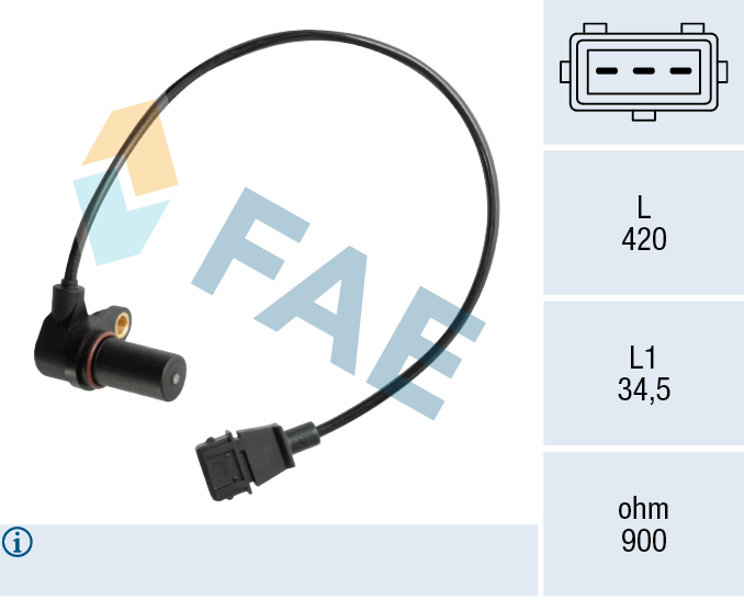 FAE Jeladó, fordulatszám 79073_FAE